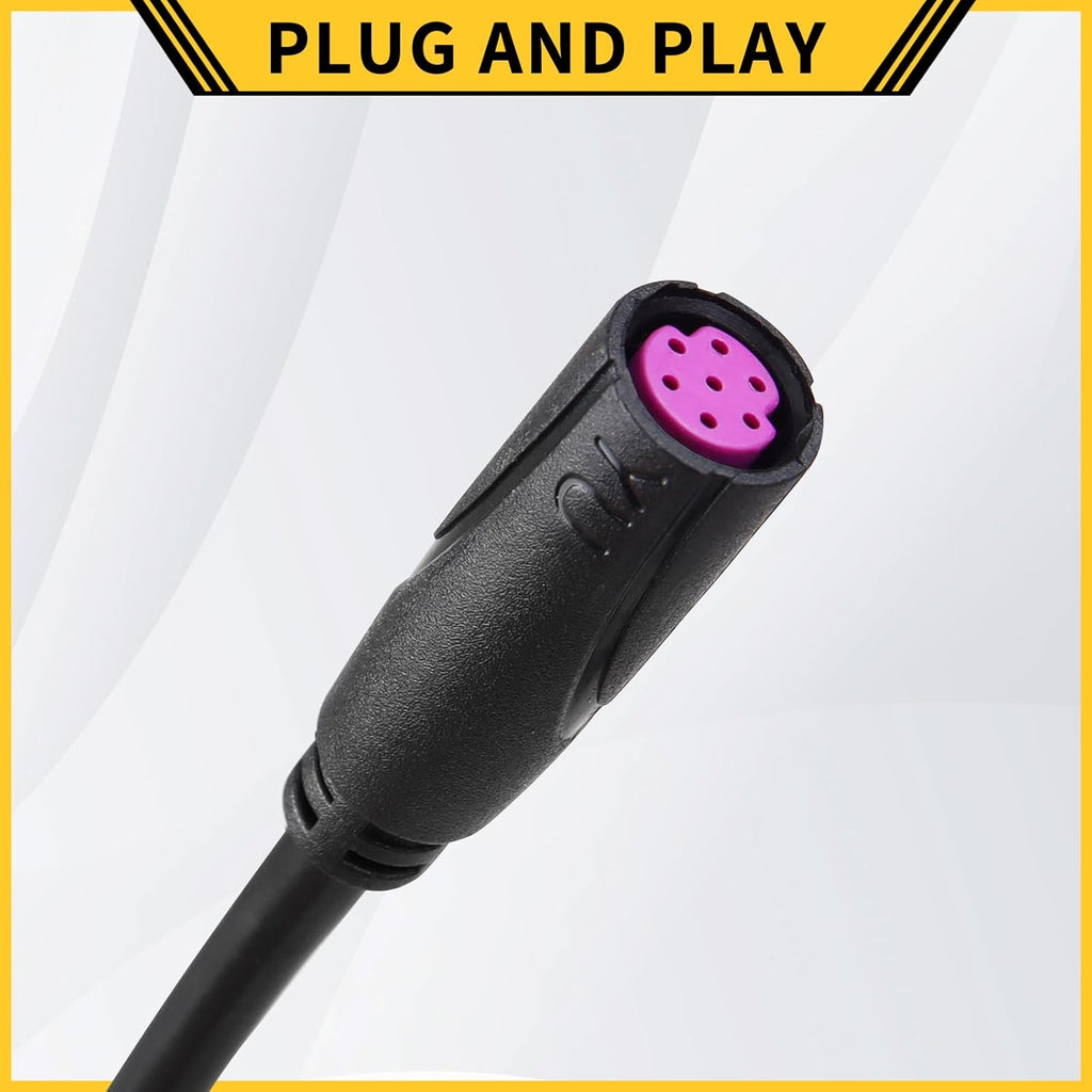 Ebike Speedometer Throttle,with M Button Version Integrated Display Throttle