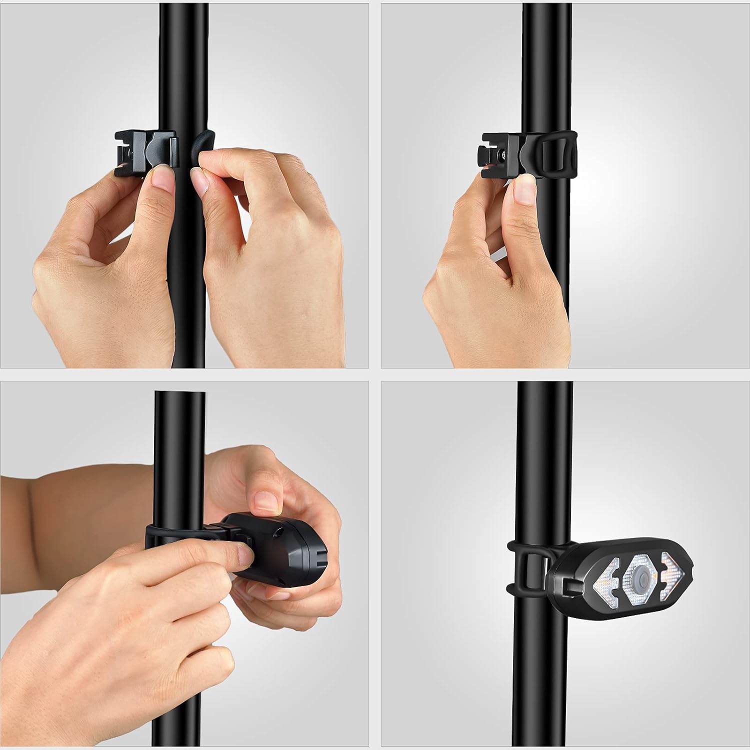 Bike Tail Light with Turn Signals Wireless Remote Control Waterproof