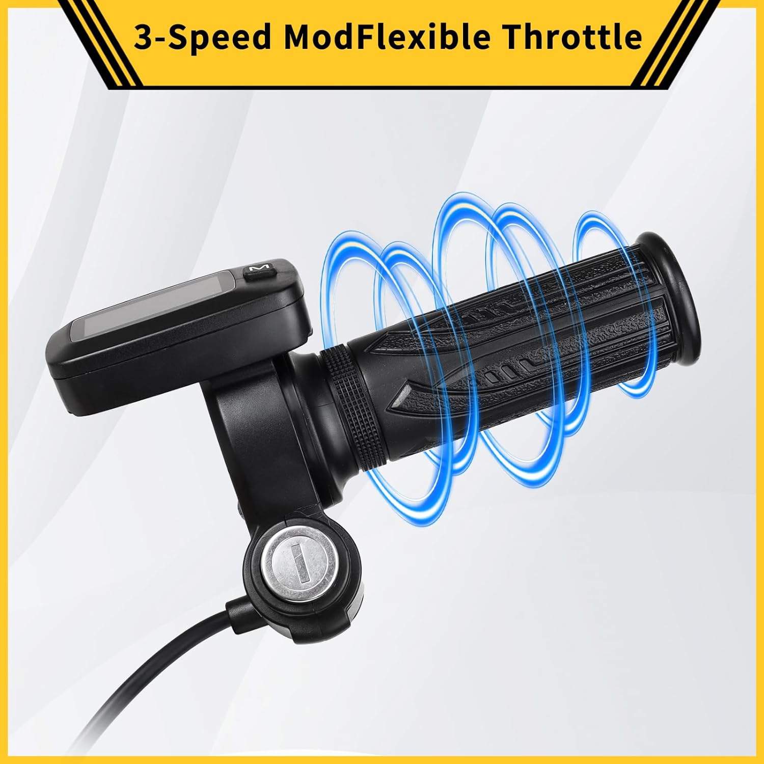 Ebike Speedometer Throttle,with M Button Version Integrated Display Throttle
